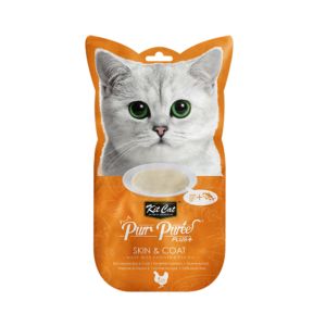 Kit Cat Purr Puree Plus+ Skin-Coat-chicken