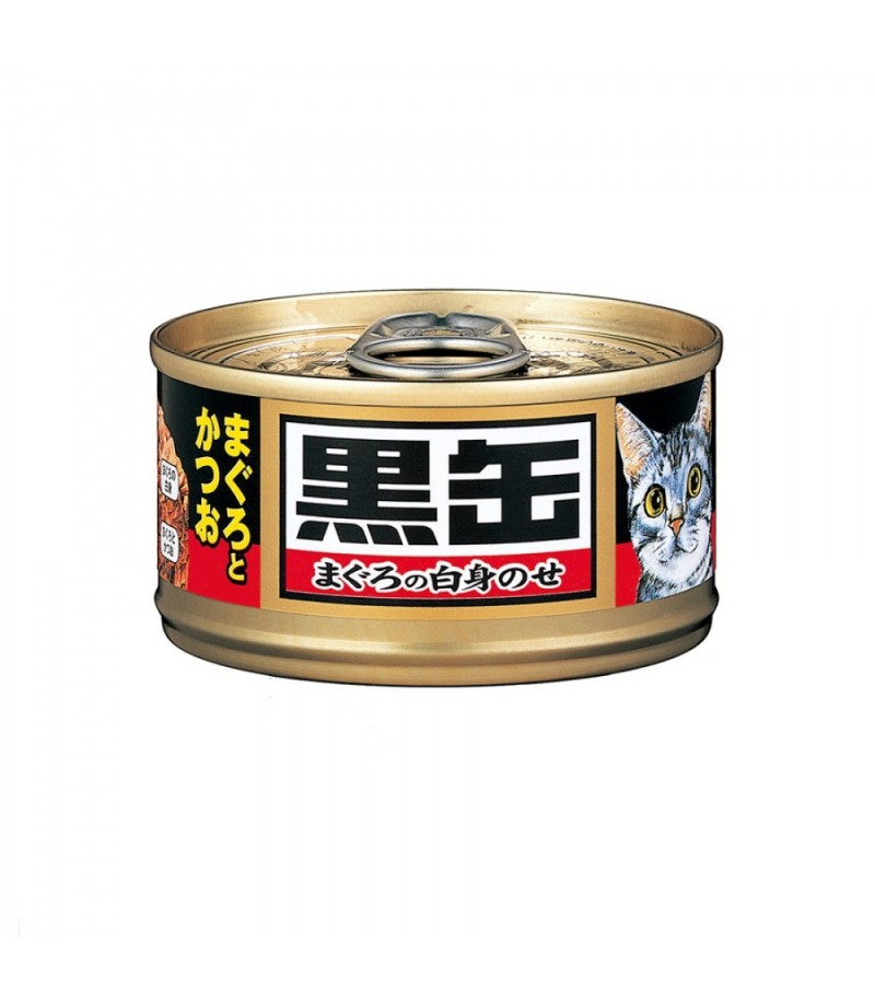 aixia kuro can mini tuna and skipjack tuna 80g